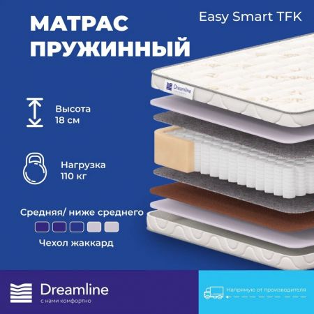 Матрас DreamLine Easy Smart TFK (Иси&nbsp;Смарт&nbsp;ТФК)